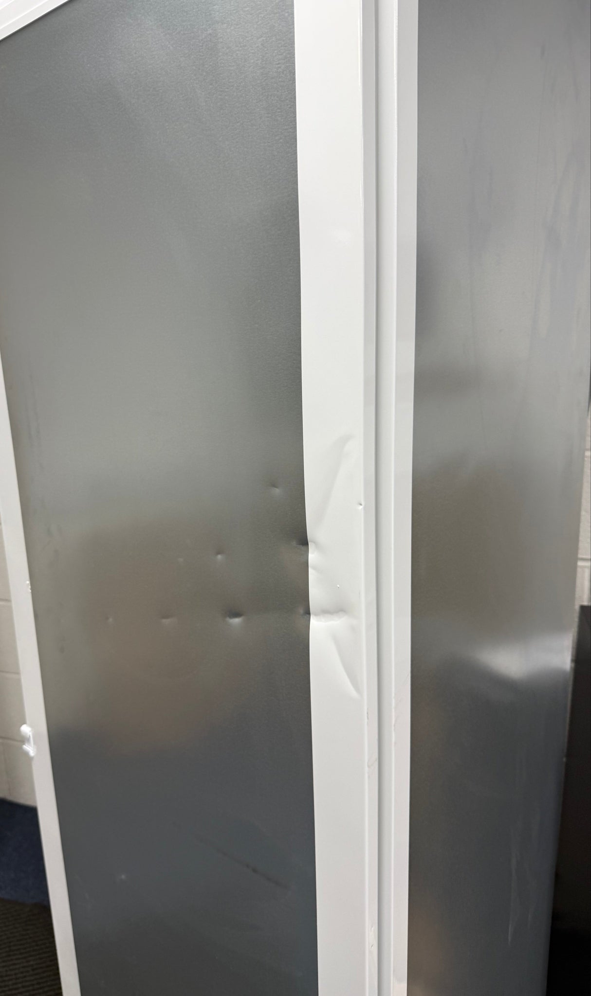 Beko BFFD4577 (49) 178cm Integrated Frost Free 220L Tall Upright Freezer with Sliding Hinge - E Rated - (Graded Dented) - HW182449