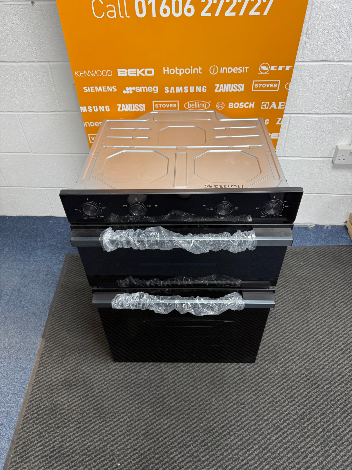 Hisense BID914221ADBG Double Built In Oven In Black - Air Fry - A Rated - ex display HW182396