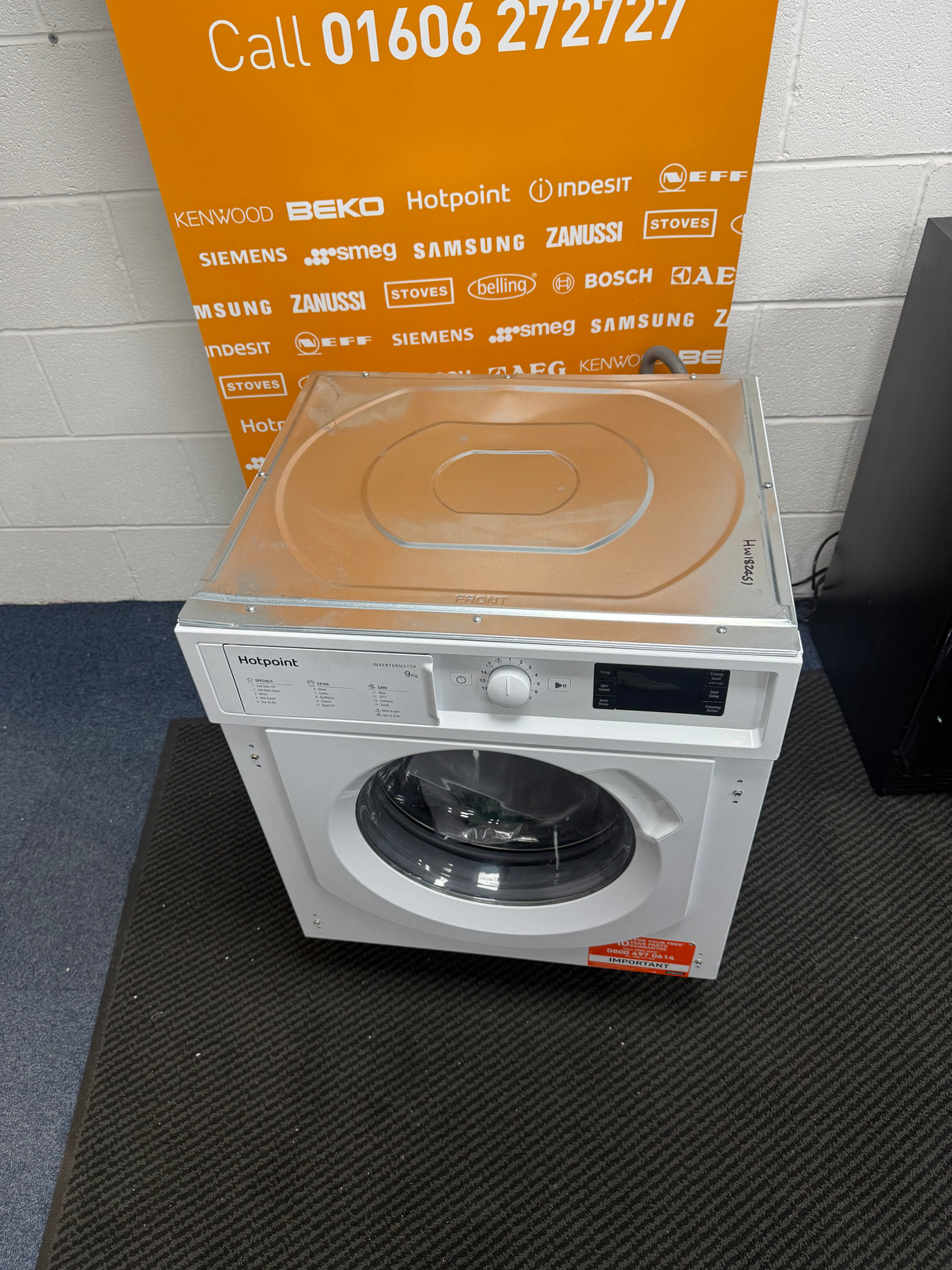 Hotpoint BI WMHG 91485 UK (51) 9KG 1400RPM Integrated Washing Machine - (Blemished) - HW182451