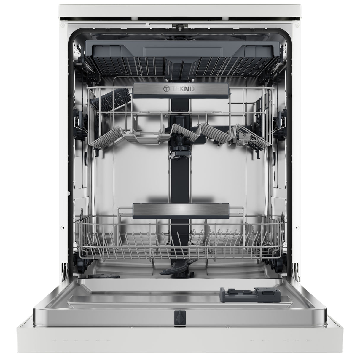 Teknix Series 3 TX3FD618 15 Place Settings Full Size Dishwasher In White- C Rated - POHW0097 **Packed with features normally only found in more expensive dishwashers and a 3 year Warranty**