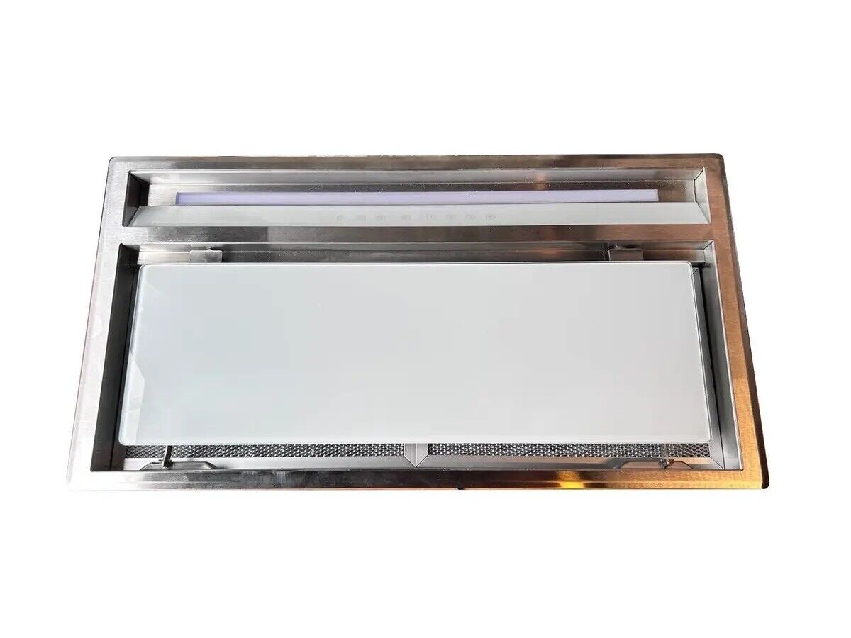Viceroy WRCAN60RF 53cm Canopy Cooker Hood Extractor in White and Stainless Steel - HW181826-01