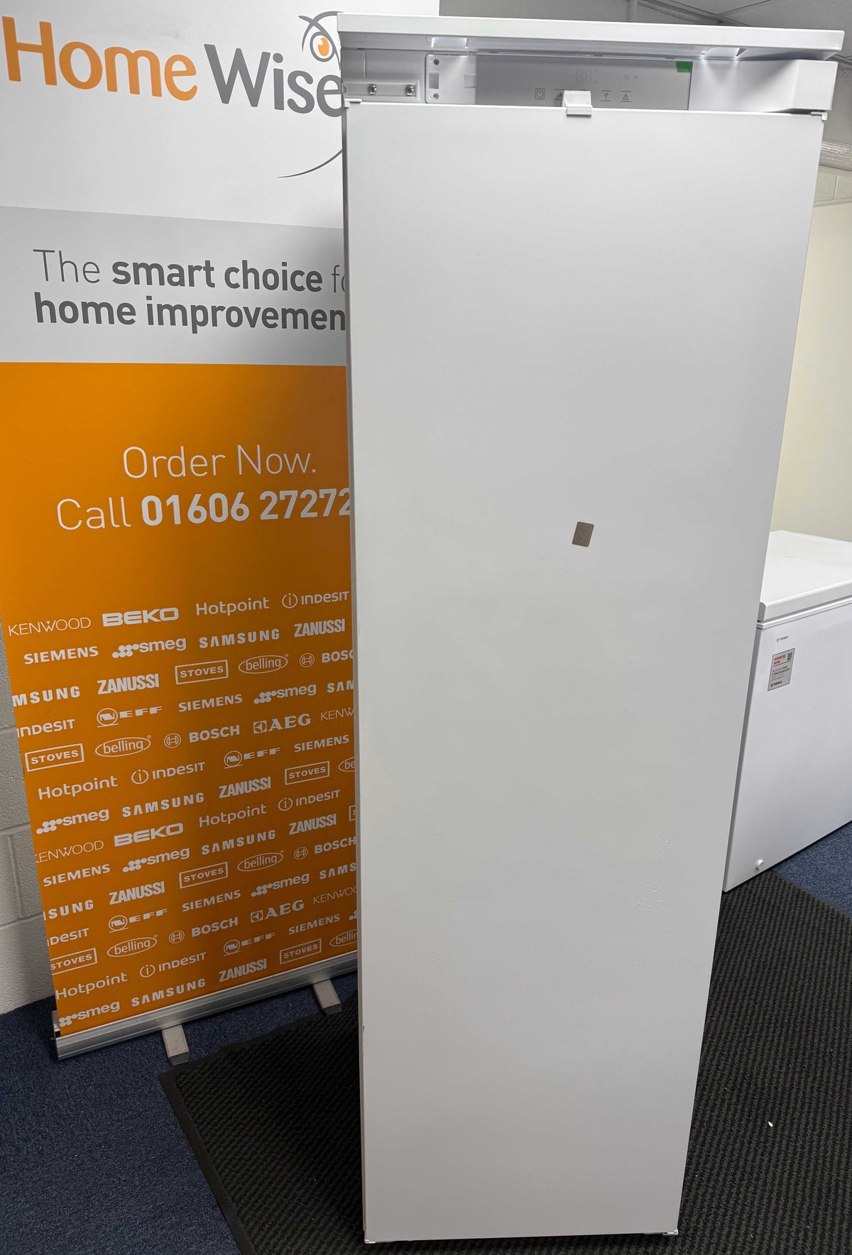 Hotpoint HTSD18F013H1 (37) 209 Litre Tall Built-In Freezer with No Frost - E Rated - HW182837