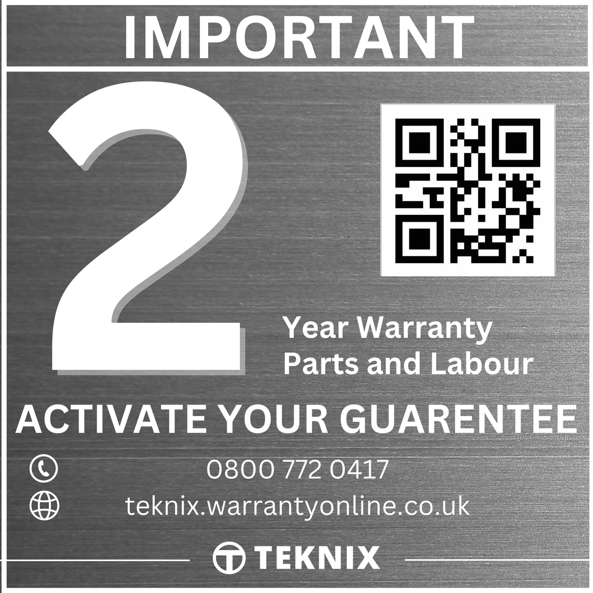 Teknix TSFG1385W 161 Litre Single Door Freezer in White - E Rated - POHW0094 **Suitable for Garage Use (-15°C)**