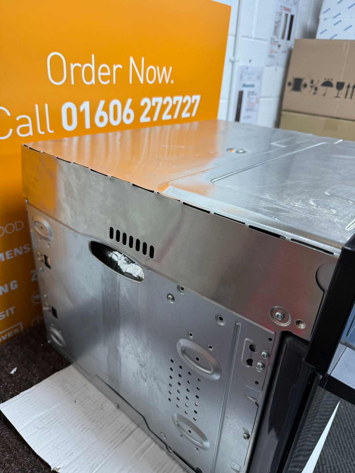 AEG KMX365060B (14) Built-In Combination Microwave Oven in Black - (Ex Display) - HW182314