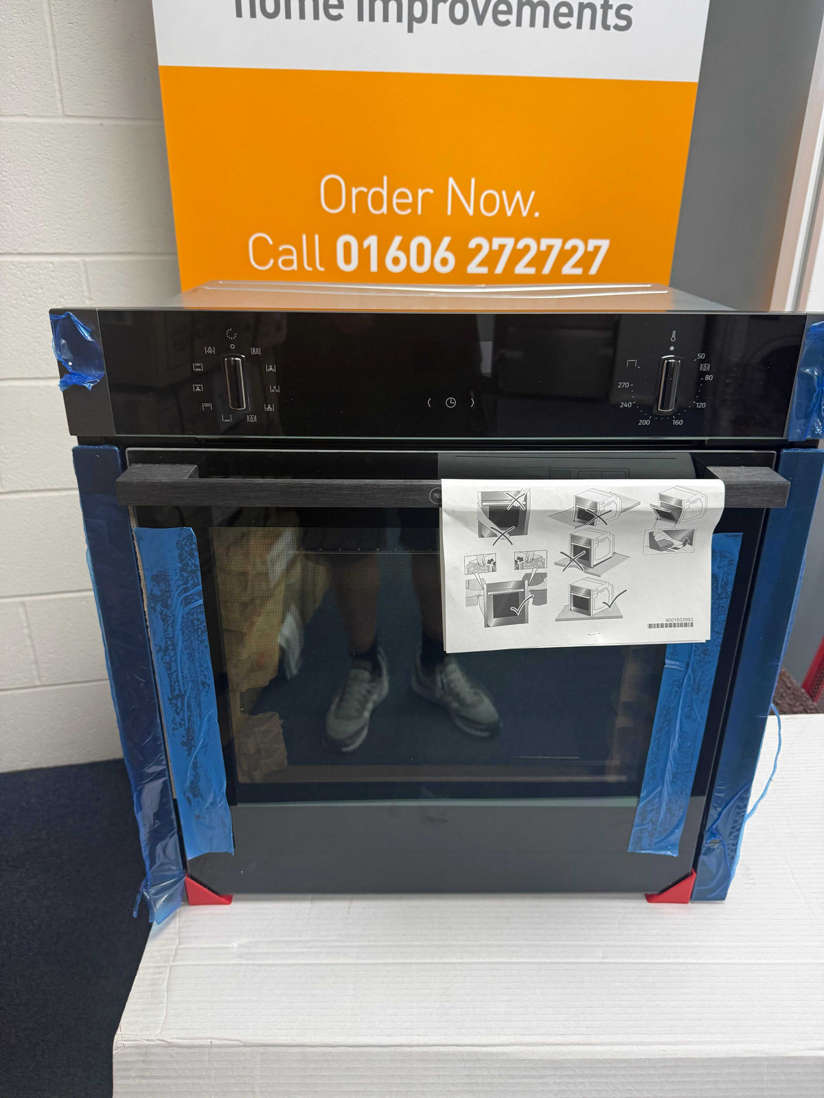 Neff B3ACE4AG3B (95) Slide & Hide® Electric Single Oven in Graphite Grey - A+ Rated - (Ex Display) - HW182795