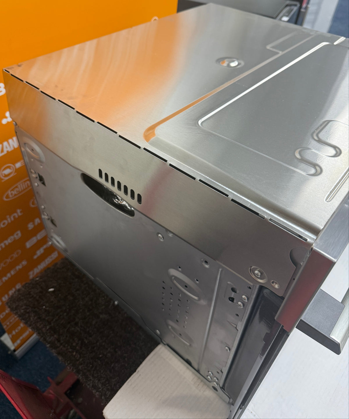 AEG KMX365060M (46) Built-In Combination Microwave Oven in Stainless Steel - (Ex Display) - HW182646