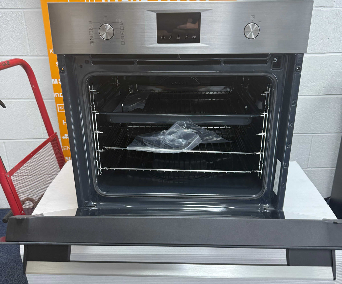 AEG Series 6000 OS6AB50AM (18) Sense Cook Aqua Clean Built-in Single Oven in Stainless Steel - A+ Rated - (Ex Display) - HW182718