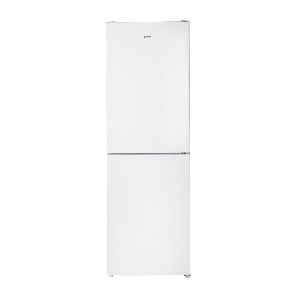 Teknix FF1860W/E 185cm 308 Litre Total No Frost Fridge Freezer in White - E Rated - POHW0011