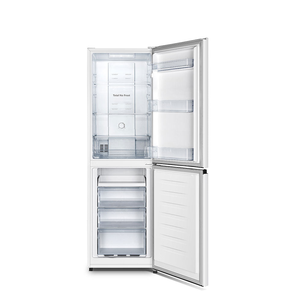 Teknix FFPH1825PW/E 256 Litre Fridge Freezer with Total No Frost in White - POHW0084