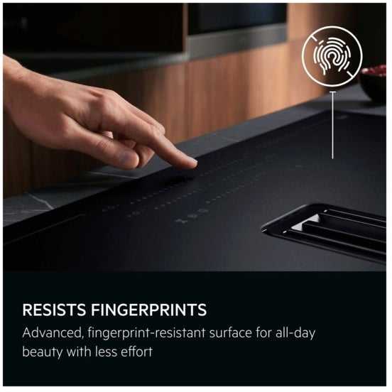 AEG Venting induction hob SaphirMatt® TCH74B01FZ (13) 71cm 4 Zone Induction Hob with Venting Extraction in Matt Black - A+ Rated - (Tatty Box) - HW182713 - MANAGERS SPECIAL NOW £1327.20