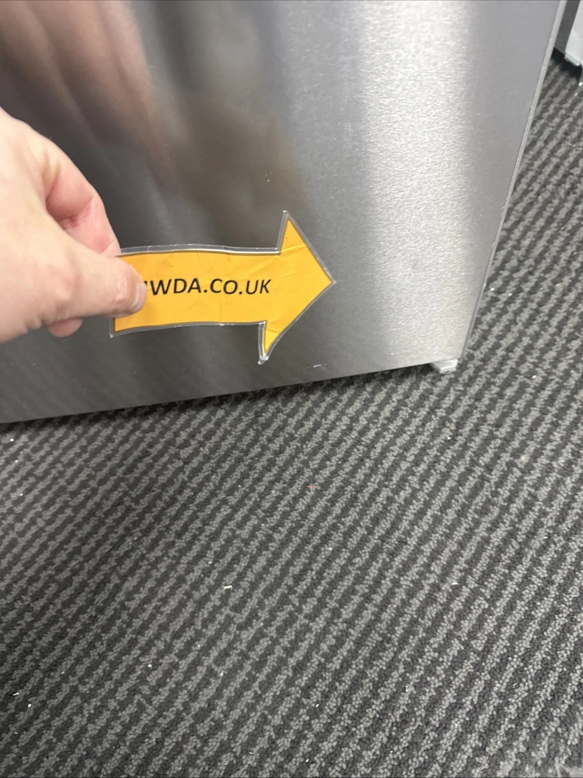 AEG 7000 ORK7M391EX 186cm Freestanding Tall Larder Fridge in Stainless Steel - E Rated - (Blemished) - HW181786