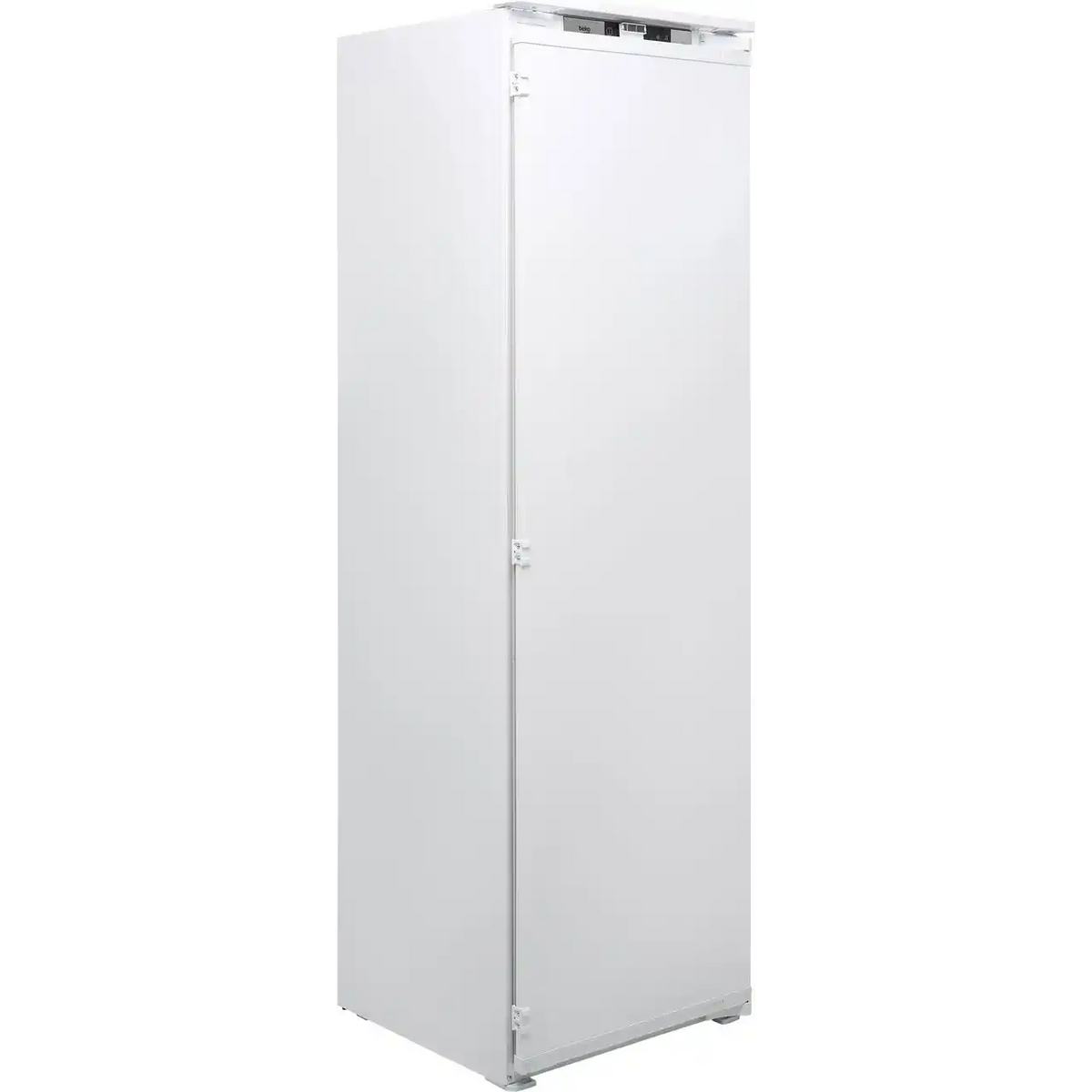 Beko BFFD4577 (23) 178cm Integrated Frost Free 220L Tall Upright Freezer with Sliding Hinge - E Rated - (Graded Damaged ) - HW182623