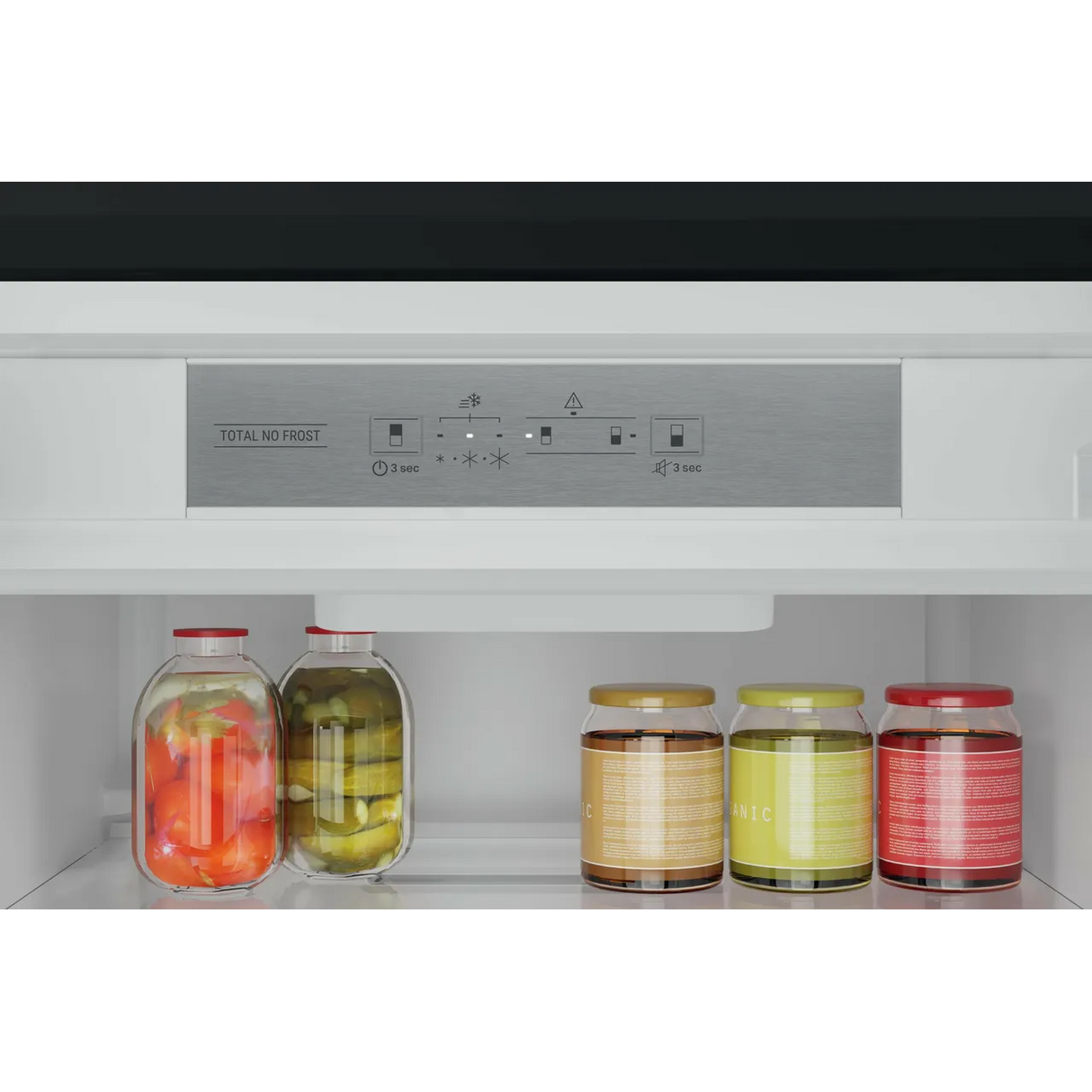 Hotpoint HTC20 T322 UK (77) 194cm Extra Tall 280L 70/30 Integrated No Frost Fridge Freezer - Sliding Door Hinge - E Rated - (Ex Display) - HW181977