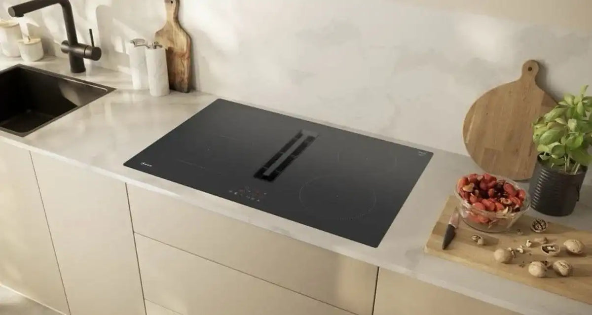 Neff N50 V58NBS1L0 (81) 80cm Induction Hob with Venting Extractor - (Tatty Box) - HW182281