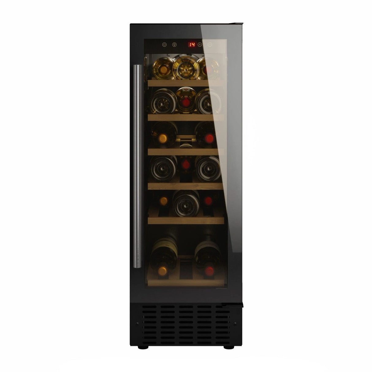 Viceroy WRWC30BKED.3 (97) 18 Bottle 30cm Undercounter Wine Cooler Fridge - (Ex Display) - HW181897