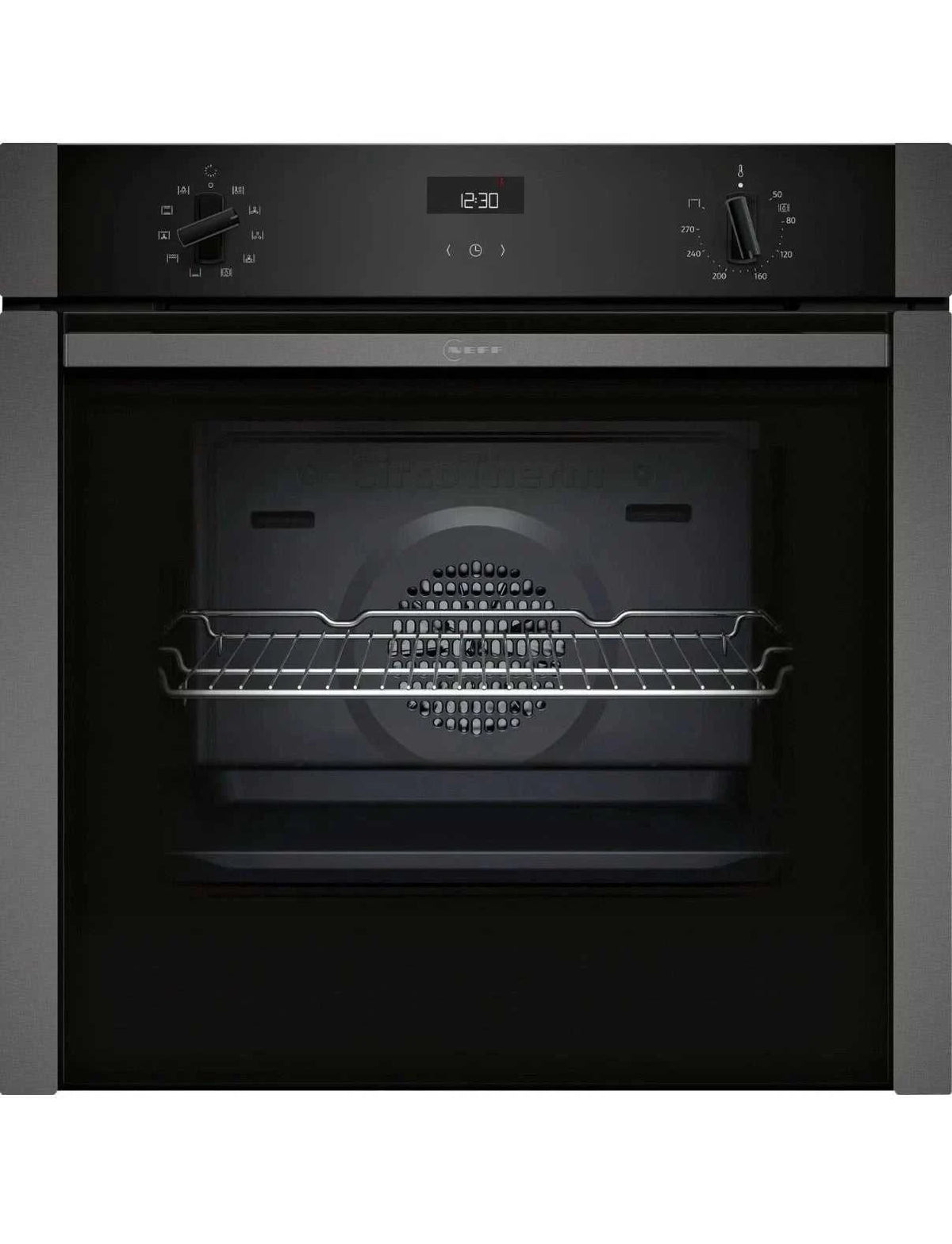 Neff B3ACE4AG3B (95) Slide & Hide® Electric Single Oven in Graphite Grey - A+ Rated - (Ex Display) - HW182795