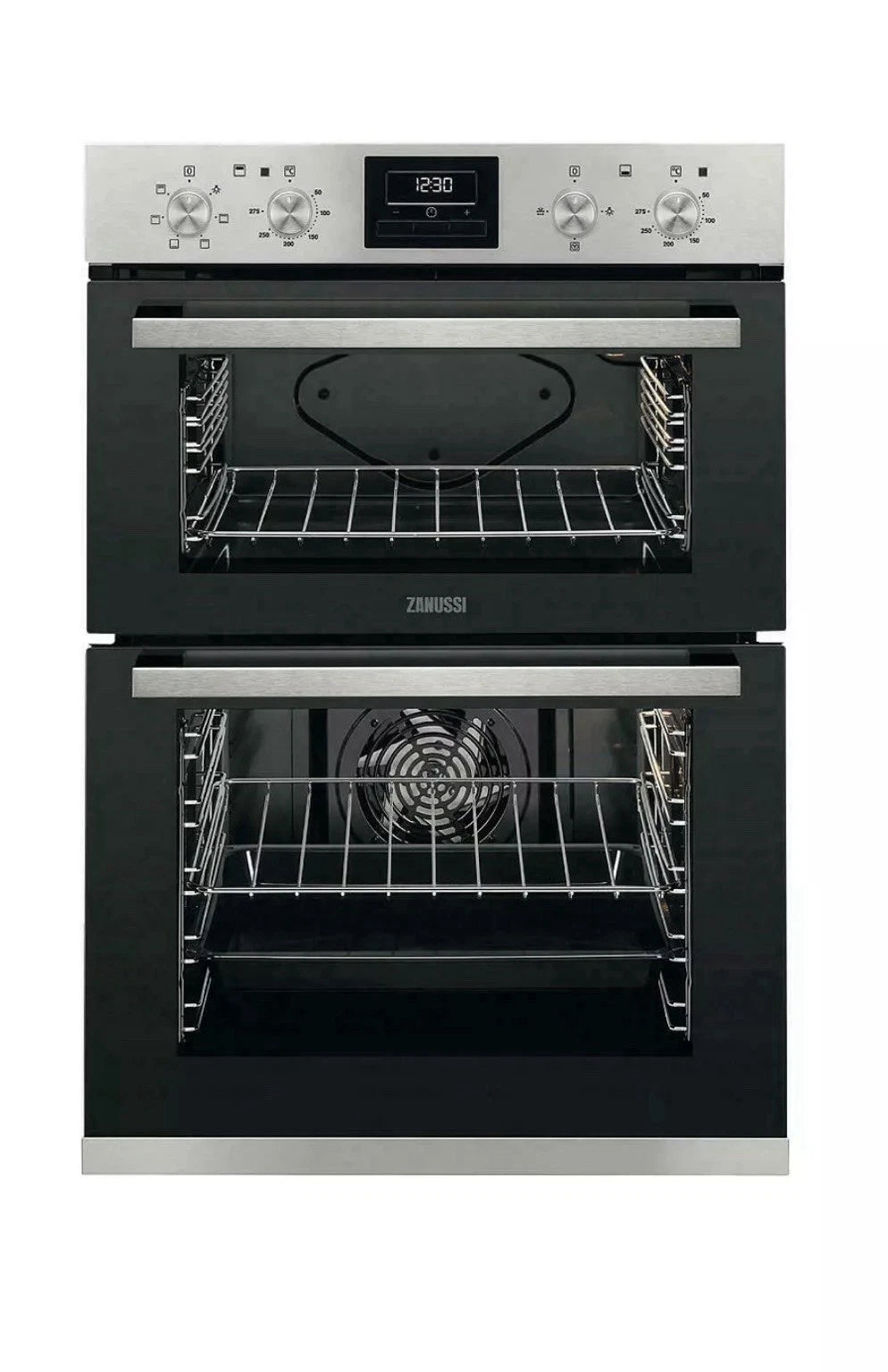 Zanussi ZOD35661XK (70) Built-in Electric Double Oven in Stainless Steel - A/A Rated - (Ex Display) - HW181970