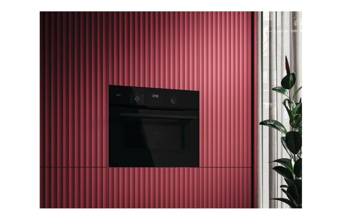 AEG 6000 Series NKK6N501B (08) Combination Oven and Microwave in Black - (Tatty Box) - HW182408