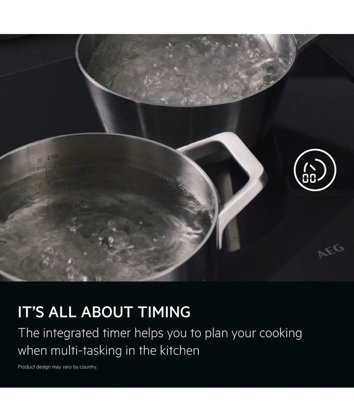 AEG TN64IA04FB (85) 60cm Induction Hob - 13amp Plug & Play - (Tatty Box) - HW182685