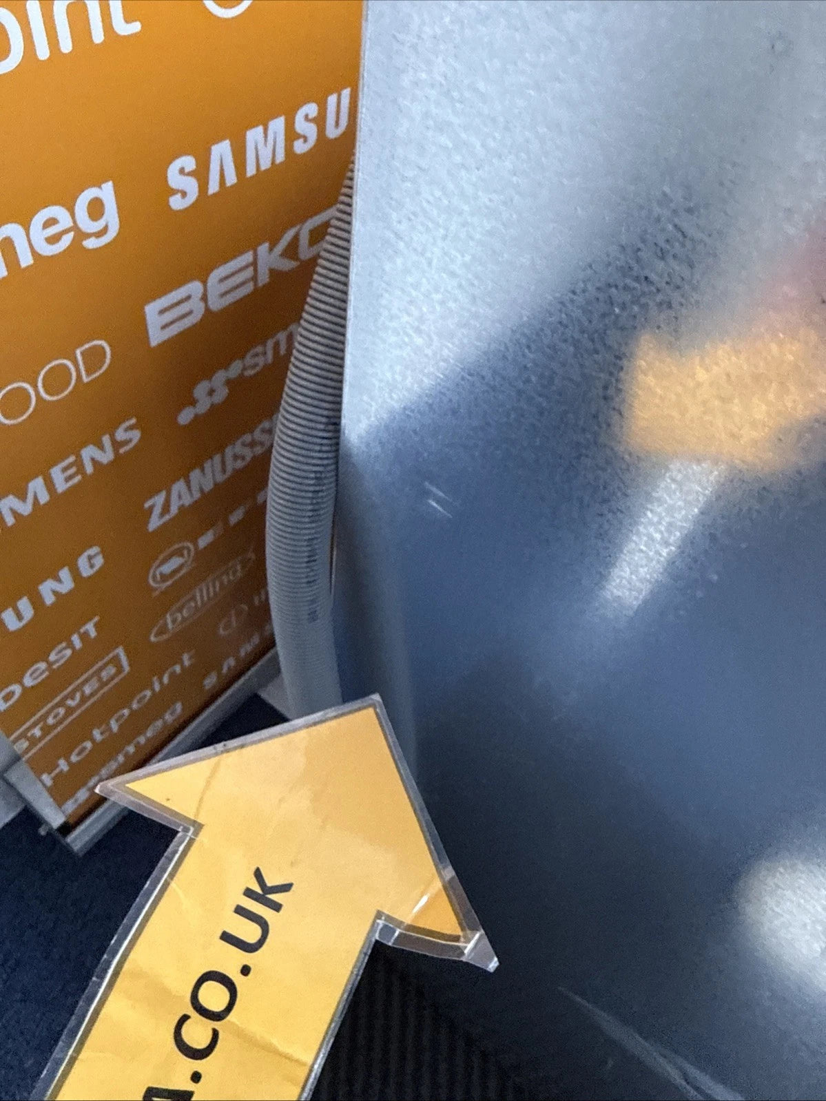 Hotpoint H3B L626 X UK Semi Integrated Full Size Dishwasher with Black and Stainless Control Panel - Fixed Door Hinge Kit - E Rated - HW181877