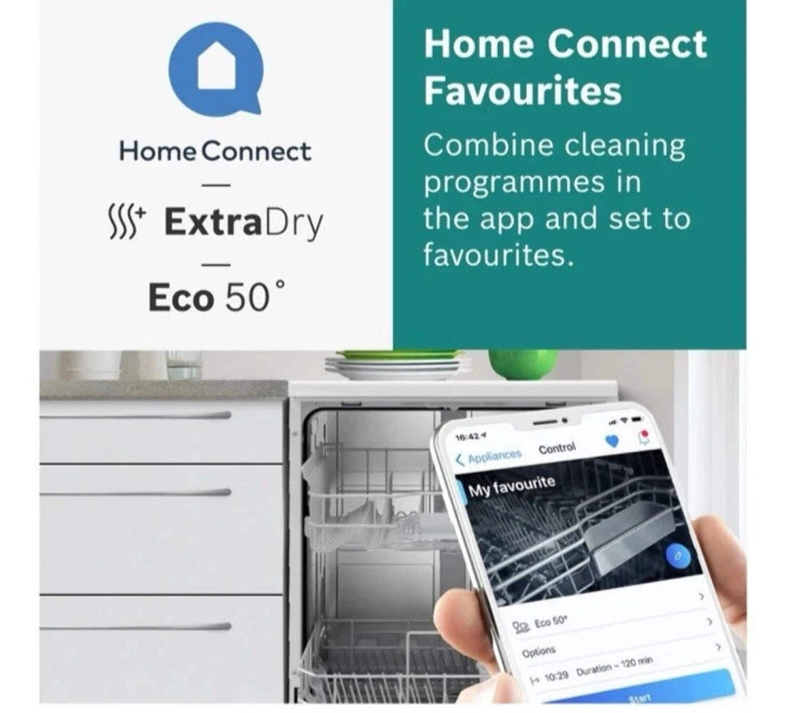 Bosch Series 2 SMV2HTX02G (64) 60cm Fully Integrated Dishwasher with Wi-Fi Enabled Home Connect - D Rated - (Graded Blemished) - HW182264
