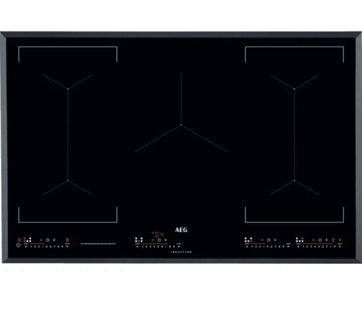 AEG IKE85651FB (82) 6000 Series 80cm Multibridge Induction Hob - (New Boxed) - HW182382