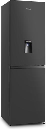Hisense RB327N4WBE 55cm Wide 182.5cm Tall Fridge Freezer in Black