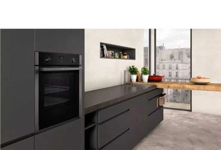 Neff B3ACE4AG3B (95) Slide & Hide® Electric Single Oven in Graphite Grey - A+ Rated - (Ex Display) - HW182795