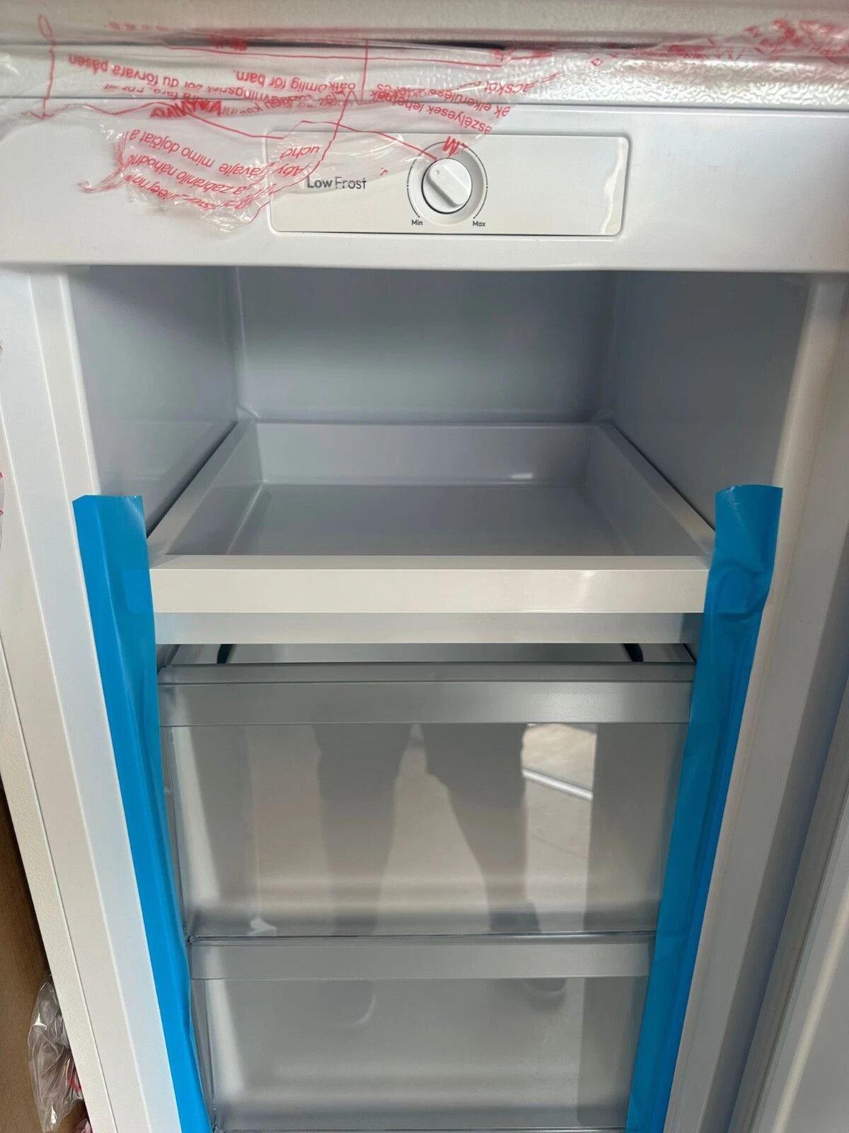 Teknix TSFG1385W 161 Litre Single Door Freezer in White - E Rated - POHW0094 **Suitable for Garage Use (-15°C)**