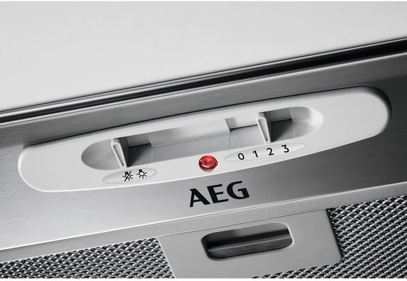 AEG DGX3523S Series 5000 52cm Built-in Canopy Extractor Hood in Grey - 3 Speeds - HW181898