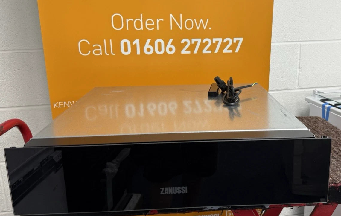 Zanussi ZWD141K (24) 14cm High Warming Drawer in Black - (Blemished) - HW181424 - MANAGERS SPECIAL PRICE £239.20