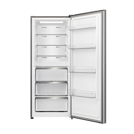 Teknix TH70HNFX 70cm 384 Litre Hybrid Tall Fridge or Freezer in Stainless Steel - E Rated - POHW0098