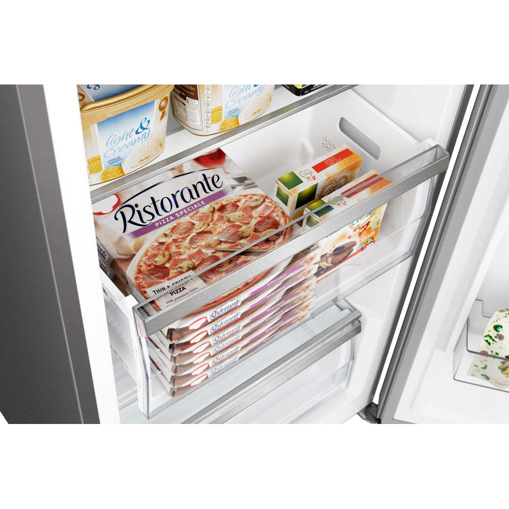 Teknix TH70HNFX 70cm 384 Litre Hybrid Tall Fridge or Freezer in Stainless Steel - E Rated - POHW0098