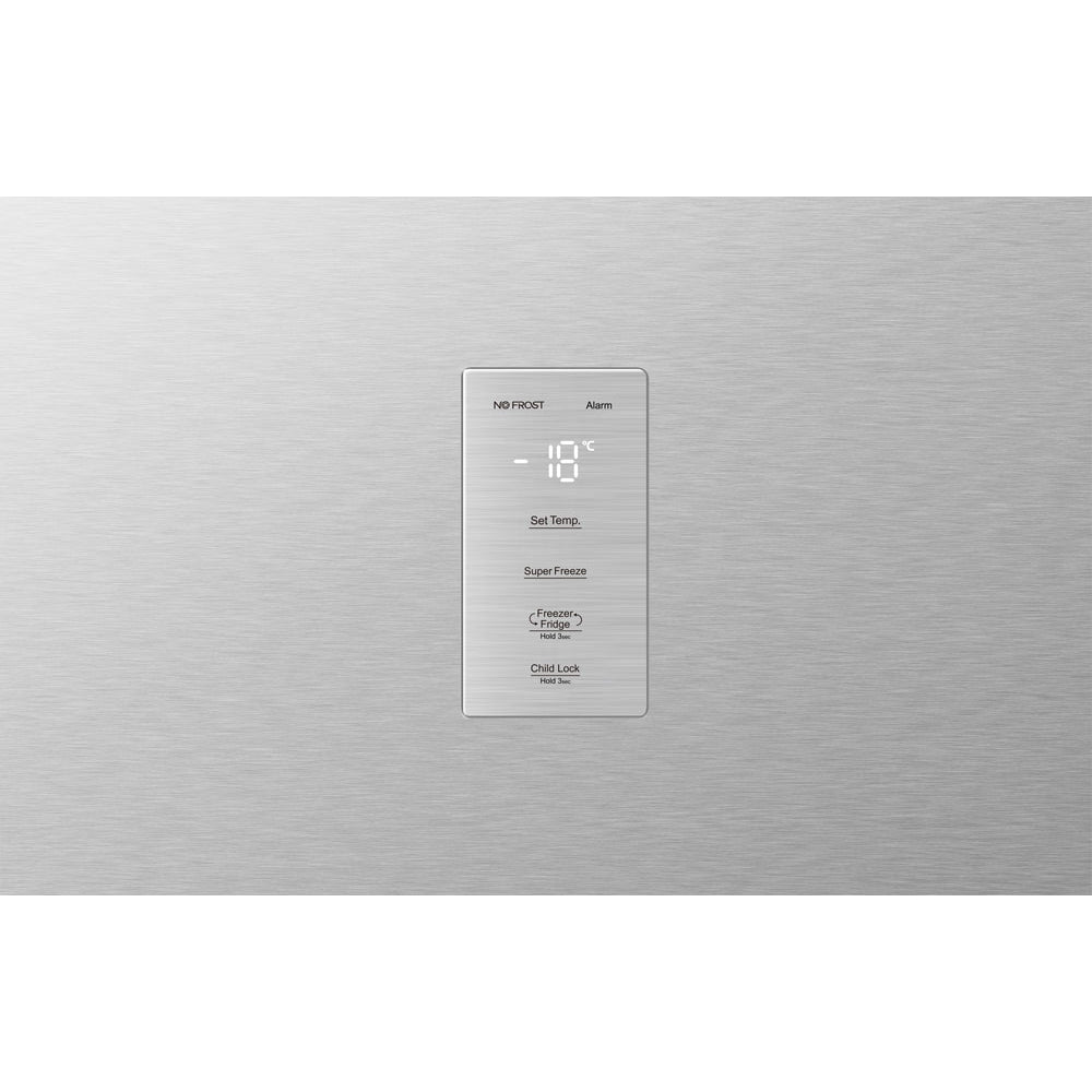 Teknix TH70HNFX 70cm 384 Litre Hybrid Tall Fridge or Freezer in Stainless Steel - E Rated - POHW0098