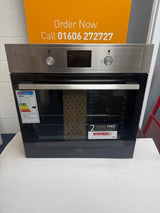 AEG BEX335011M (79) SurroundCook Built-in Electric Single Oven with Aqua Clean in Stainless Steel - A Rated - (Ex Display) - HW182779
