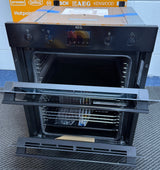 AEG DUB535060B (94) 6000 SurroundCook Built-under Electric Double Oven in Black - A/A Rated - (Ex Display) - HW182394