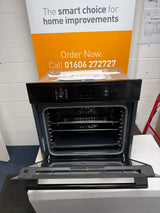 AEG BPX535061B (34) Built-In Electric Single Oven with Pyrolytic Self Cleaning in Black - A Rated - (GRADED DENTED ) - HW182234