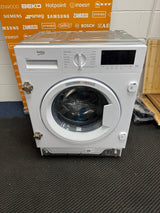 Beko WTIK94121F (41) Integrated 9KG 1400 Spin Washing Machine in White - A Rated - (Graded) - HW182157