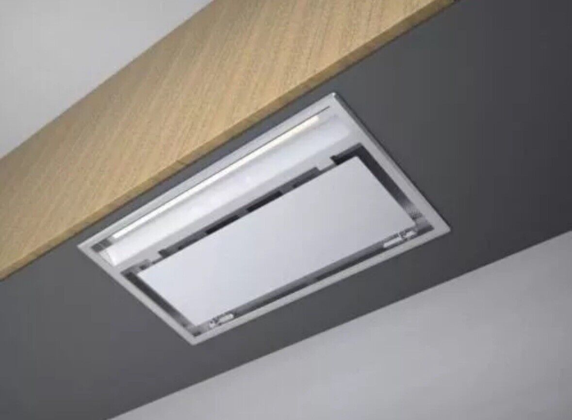 Viceroy WRCAN60RF 53cm Canopy Cooker Hood Extractor in White and Stainless Steel - HW181826-01