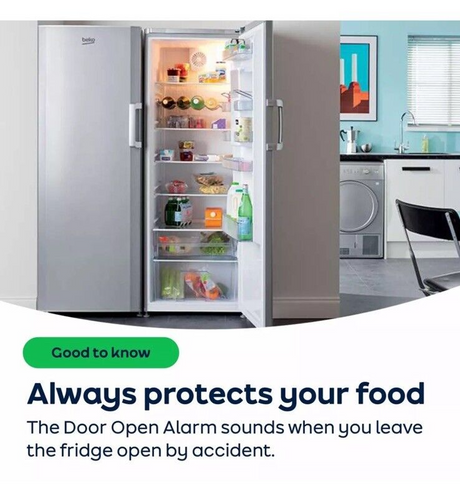 Beko BLSD4V577 (19) Built In HarvestFresh™ Tall Larder Fridge - 309 Litres - E Rated - (Ex Display) - HW182619