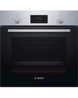Bosch Series 2 HHF113BR0B (93) Built-In Electric Single Oven in Stainless Steel with 13 Amp Plug - A Rated - (Ex Display) - HW182786