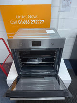 AEG Series 6000 OS6AB50AM (02) Sense Cook Aqua Clean Built-in Single Oven in Stainless Steel - A+ Rated - (Ex Display) - HW182699
