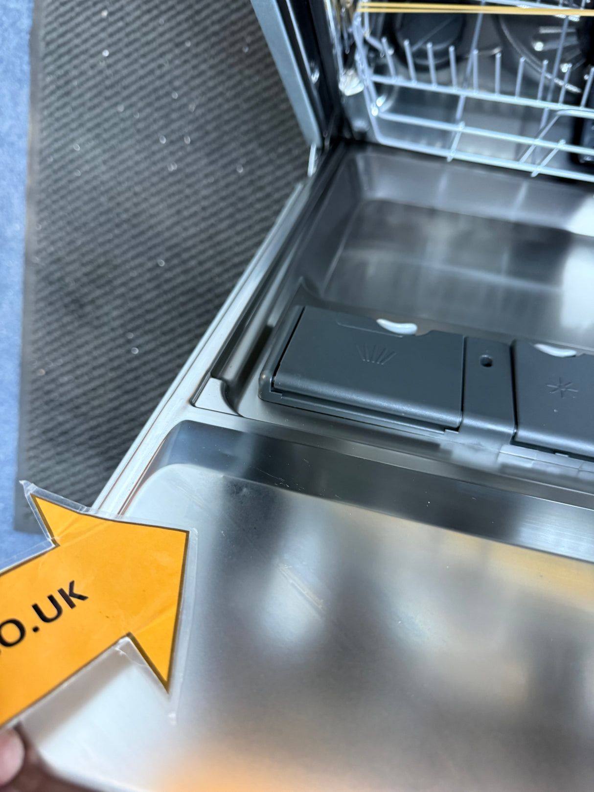 AEG FSB42607Z (87) Air Dry 3000 Fully Integrated Built In Dishwasher - Black Control Panel with Sliding Door Fixing Kit - (Ex Display Graded) - HW182187 - MANAGERS SPECIAL PRICE £287.20