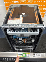 Hotpoint HP4ID11CS80UK (72) 45cm Slimline Integrated Dishwasher with 11 Place Settings - D Rated - (Ex Display) - HW182572