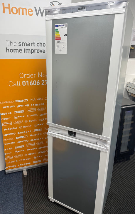Beko BCFD4V50 (61) 50/50 Frost Free HarvestFresh™ Integrated Fridge Freezer with Sliding Hinge - E Rated - (Ex Display) - HW182661
