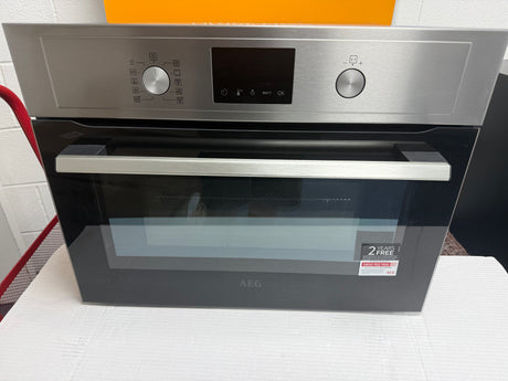 AEG KMX365060M (64)Built-In Combination Microwave Oven in Stainless Steel - (EX DISPLAY) - HW182464