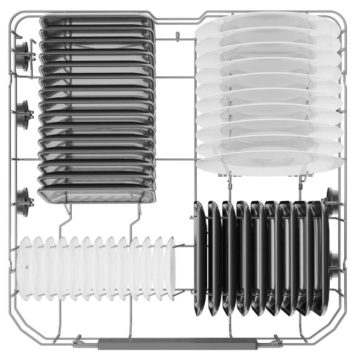 Teknix Series 3 TX3FD618 15 Place Settings Full Size Dishwasher In White- C Rated - POHW0097 **Packed with features normally only found in more expensive dishwashers and a 3 year Warranty**
