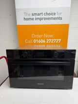 Hotpoint HPD 254CR BUK (92) 1000W 31 Litre Built-in Microwave and Grill in Black - (Blemished) - HW182492