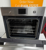 AEG 6000 Series OS6PB50AM (56) SenseCook Built in Electric Single Oven Pyrolytic Self Cleaning in Stainless Steel - A+ Rated - Ex Display - HW182756
