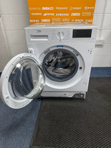 Beko WTIK94121F (86) Integrated 9KG 1400 Spin Washing Machine in White - A Rated - (Graded) - HW182486